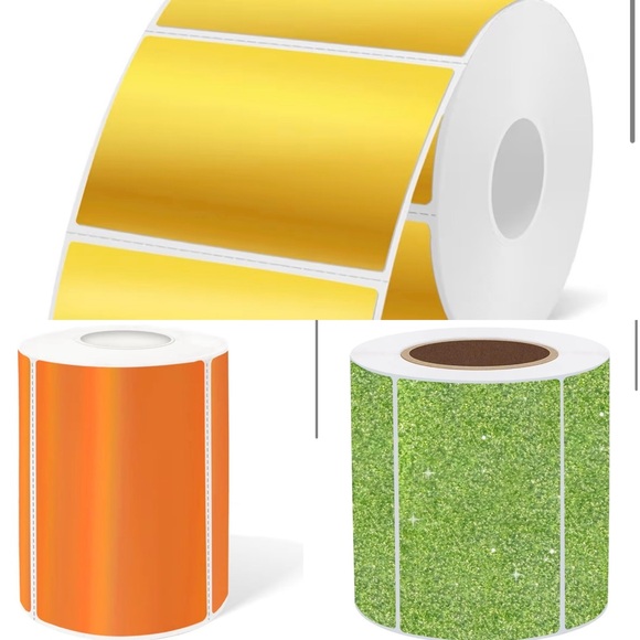 Custom Made 50count Caution Stickers - Picture 3 of 3